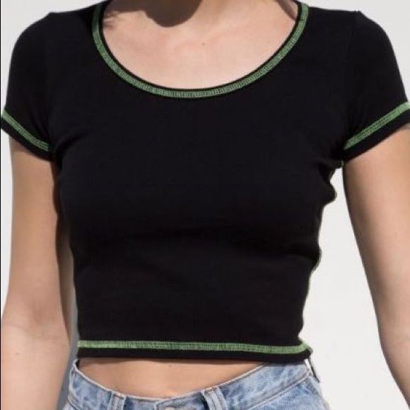 Contrast Stitch Tee - Picture 2 of 5